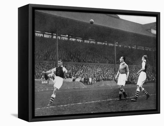 Acrobatics in a Arsenal V Chelsea Match at Stamford Bridge, London, C1933-C1938-Sport & General-Framed Stretched Canvas