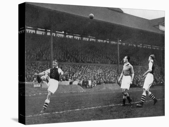 Acrobatics in a Arsenal V Chelsea Match at Stamford Bridge, London, C1933-C1938-Sport & General-Stretched Canvas