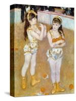 Acrobats at the Cirque Fernando, 1879-Pierre-Auguste Renoir-Stretched Canvas