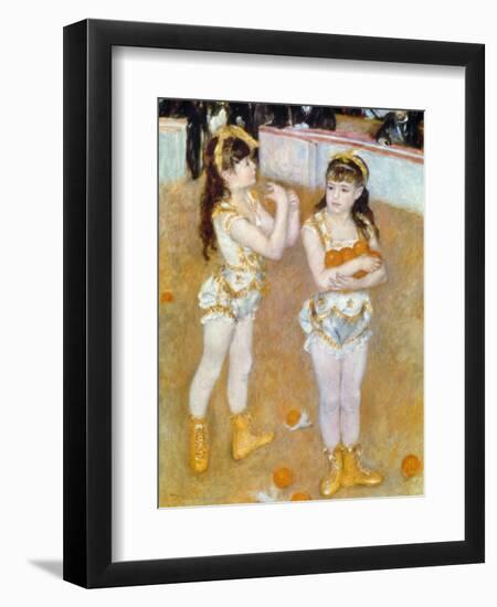 Acrobats at the Cirque Fernando, 1879-Pierre-Auguste Renoir-Framed Giclee Print