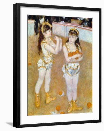 Acrobats at the Cirque Fernando, 1879-Pierre-Auguste Renoir-Framed Giclee Print