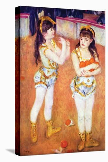 Acrobats at the Cirque Fernando, 1879-Pierre-Auguste Renoir-Stretched Canvas
