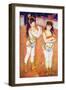 Acrobats at the Cirque Fernando, 1879-Pierre-Auguste Renoir-Framed Art Print