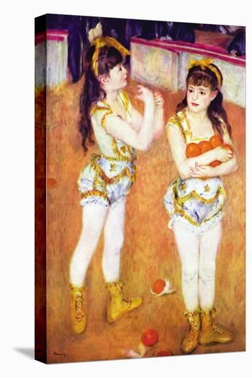 Acrobats at the Cirque Fernando, 1879-Pierre-Auguste Renoir-Stretched Canvas