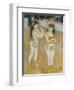 Acrobats at the Cirque Fernando (Francisca and Angelina Wartenberg) by Pierre-Auguste Renoir-Pierre-Auguste Renoir-Framed Giclee Print