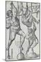 Acrobats from Art of Gymnastics, 16th Century-Girolamo Negri-Mounted Giclee Print