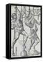 Acrobats from Art of Gymnastics, 16th Century-Girolamo Negri-Framed Stretched Canvas
