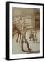 Acrobats in the Circus-Henri de Toulouse-Lautrec-Framed Giclee Print