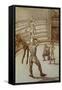 Acrobats in the Circus-Henri de Toulouse-Lautrec-Framed Stretched Canvas