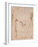 Acrobats on a Rope-José de Ribera-Framed Giclee Print