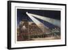 Acrobats on Pier, Atlantic City, New Jersey-null-Framed Art Print