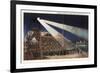 Acrobats on Pier, Atlantic City, New Jersey-null-Framed Premium Giclee Print