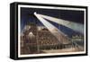 Acrobats on Pier, Atlantic City, New Jersey-null-Framed Stretched Canvas