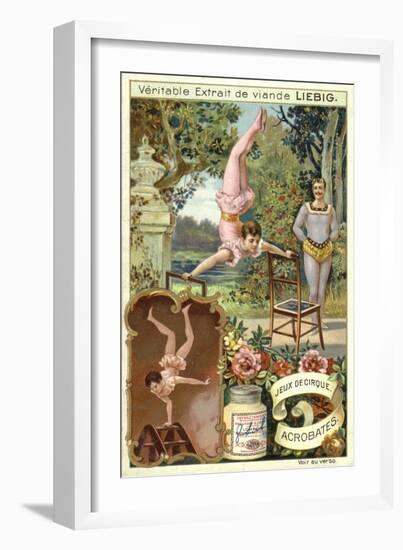 Acrobats-null-Framed Giclee Print