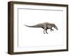 Acrocanthosaurus Dinosaur-null-Framed Art Print