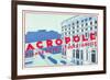 Acroopole Hotel, Athens, Greece-null-Framed Art Print