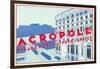 Acroopole Hotel, Athens, Greece-null-Framed Art Print