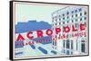 Acropole Hotel, Athens, Greece-Found Image Press-Framed Stretched Canvas