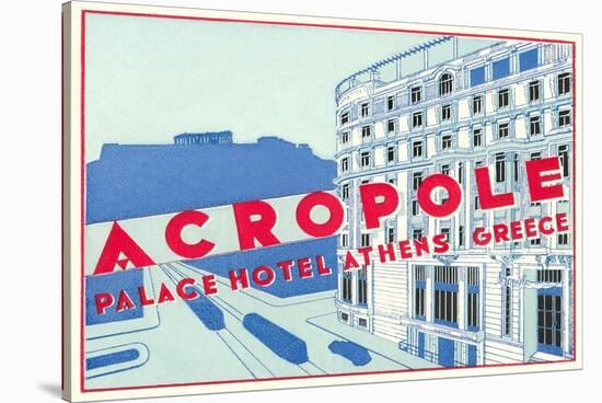 Acropole Hotel, Athens, Greece-Found Image Press-Stretched Canvas