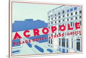Acropole Hotel, Athens, Greece-Found Image Press-Stretched Canvas