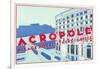 Acropole Hotel, Athens, Greece-Found Image Press-Framed Giclee Print