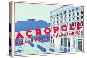 Acropole Hotel, Athens, Greece-Found Image Press-Stretched Canvas