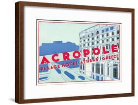 Acropole Hotel, Athens, Greece-Found Image Press-Framed Giclee Print