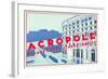 Acropole Hotel, Athens, Greece-Found Image Press-Framed Giclee Print