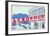 Acropole Hotel, Athens, Greece-Found Image Press-Framed Giclee Print