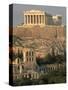 Acropolis and Parthenon, Athens-Kevin Schafer-Stretched Canvas