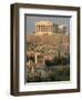 Acropolis and Parthenon, Athens-Kevin Schafer-Framed Premium Photographic Print