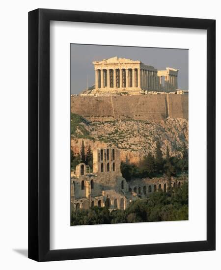 Acropolis and Parthenon, Athens-Kevin Schafer-Framed Photographic Print