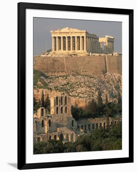 Acropolis and Parthenon, Athens-Kevin Schafer-Framed Photographic Print