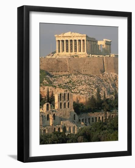 Acropolis and Parthenon, Athens-Kevin Schafer-Framed Photographic Print