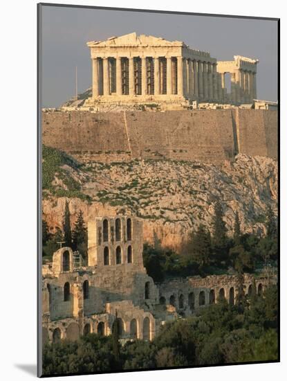 Acropolis and Parthenon, Athens-Kevin Schafer-Mounted Photographic Print