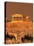 Acropolis and Parthenon from Filopappou Hill, Athens, Greece-Anders Blomqvist-Stretched Canvas