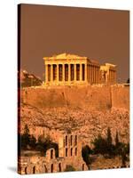 Acropolis and Parthenon from Filopappou Hill, Athens, Greece-Anders Blomqvist-Stretched Canvas