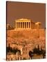 Acropolis and Parthenon from Filopappou Hill, Athens, Greece-Anders Blomqvist-Stretched Canvas