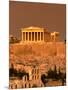 Acropolis and Parthenon from Filopappou Hill, Athens, Greece-Anders Blomqvist-Mounted Photographic Print