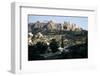 Acropolis from Agora, Athens, c20th century-CM Dixon-Framed Photographic Print