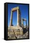 Acropolis, Lindos, Rhodes, Dodecanese, Greek Islands, Greece, Europe-Tuul-Framed Stretched Canvas