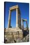 Acropolis, Lindos, Rhodes, Dodecanese, Greek Islands, Greece, Europe-Tuul-Stretched Canvas