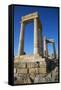 Acropolis, Lindos, Rhodes, Dodecanese, Greek Islands, Greece, Europe-Tuul-Framed Stretched Canvas