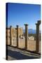 Acropolis, Lindos, Rhodes, Dodecanese, Greek Islands, Greece, Europe-Tuul-Stretched Canvas
