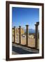 Acropolis, Lindos, Rhodes, Dodecanese, Greek Islands, Greece, Europe-Tuul-Framed Photographic Print