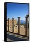 Acropolis, Lindos, Rhodes, Dodecanese, Greek Islands, Greece, Europe-Tuul-Framed Stretched Canvas