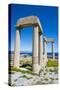Acropolis of Lindos, Rhodes, Dodecanese Islands, Greek Islands, Greece, Europe-Michael Runkel-Stretched Canvas