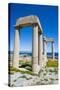 Acropolis of Lindos, Rhodes, Dodecanese Islands, Greek Islands, Greece, Europe-Michael Runkel-Stretched Canvas