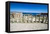 Acropolis of Lindos, Rhodes, Dodecanese Islands, Greek Islands, Greece, Europe-Michael Runkel-Framed Stretched Canvas