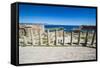 Acropolis of Lindos, Rhodes, Dodecanese Islands, Greek Islands, Greece, Europe-Michael Runkel-Framed Stretched Canvas